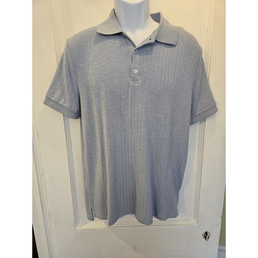 NWT Magaschoni Soft Lightweight Men's Powder Blue Size M Sweater‎